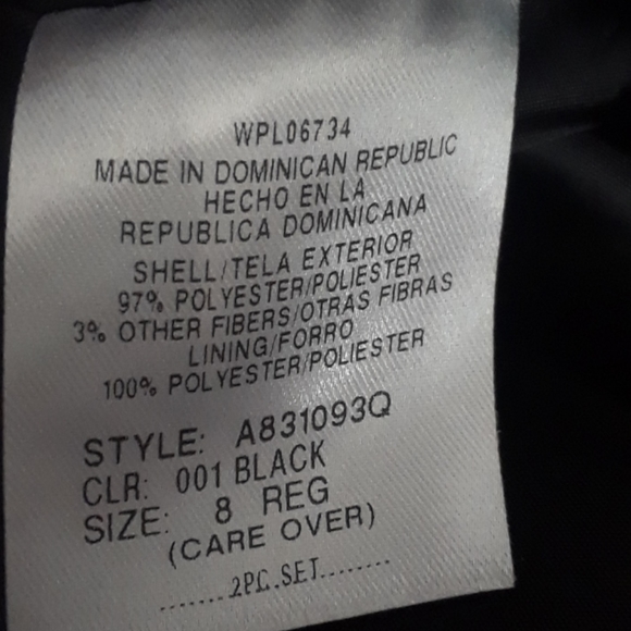 Arrow Black pin Stripe Suite 8 regular - Picture 7 of 8